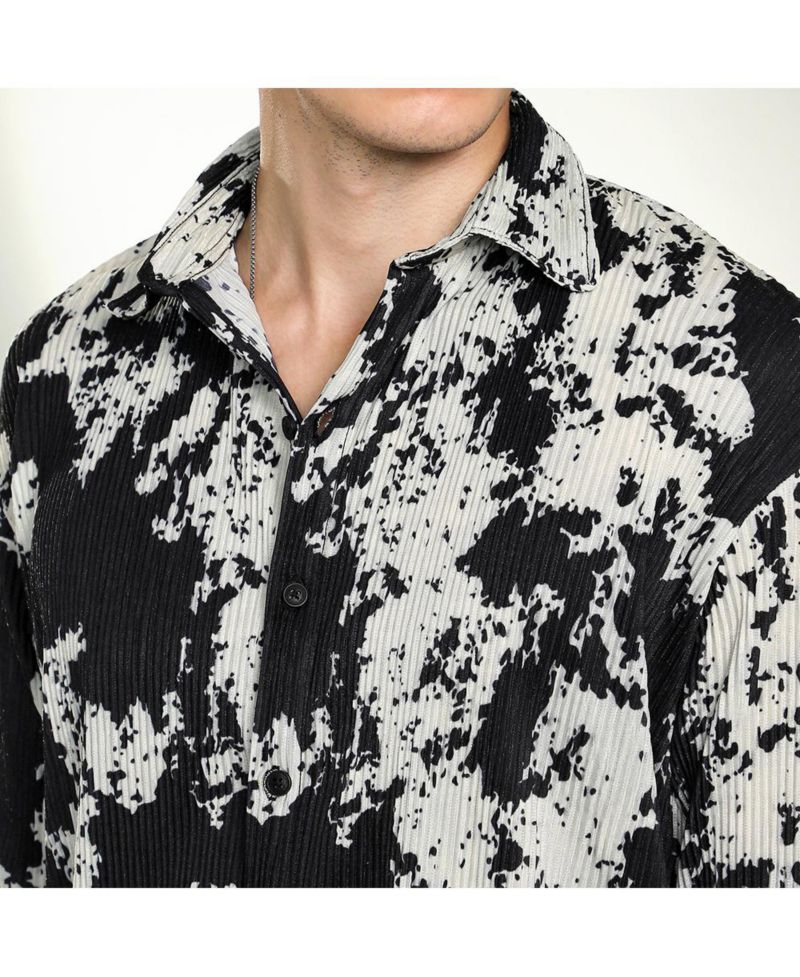 Men's Splash-Pleat Shirt
