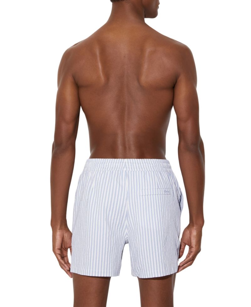 Men's Bay Seersucker Stripe Swim Shorts