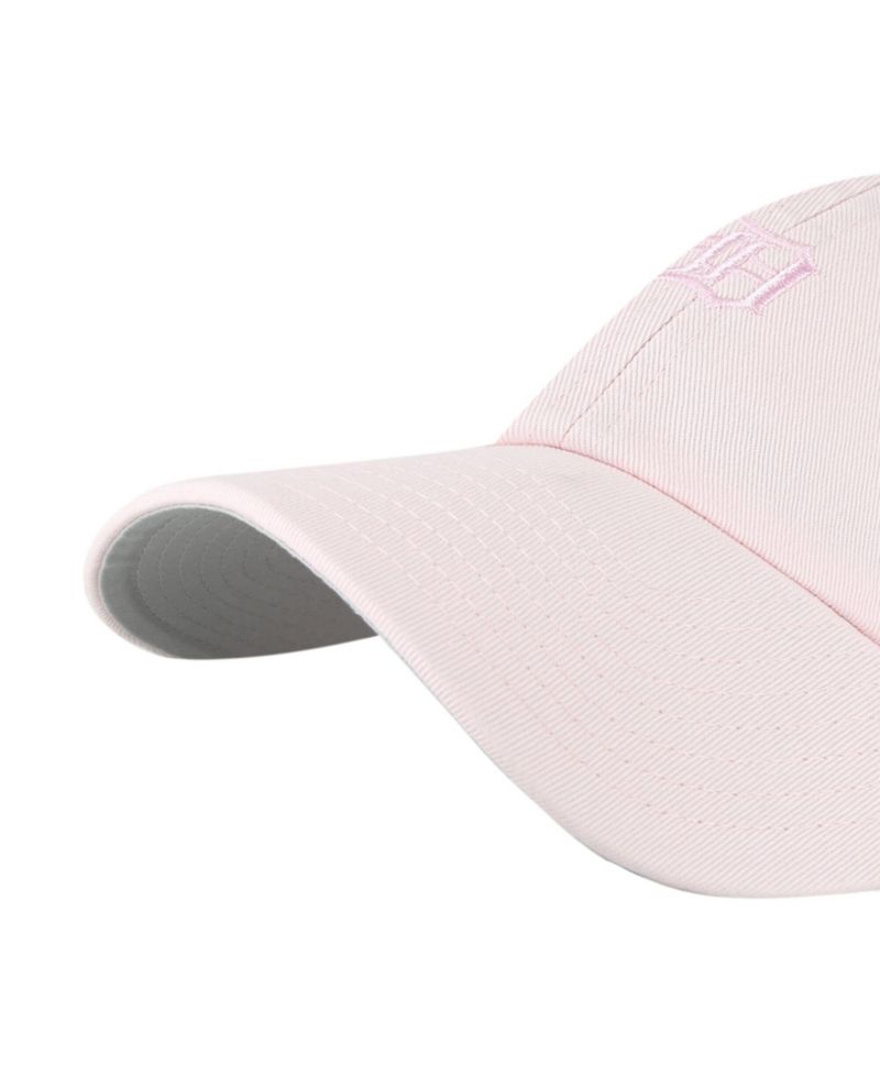 Men's and Women's Light Pink Detroit Tigers Pastel Clean Up Adjustable Hat