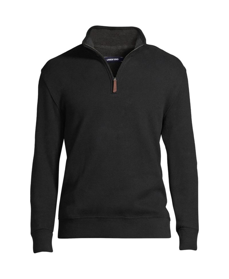 Men's Bedford Rib Quarter Zip Sweater