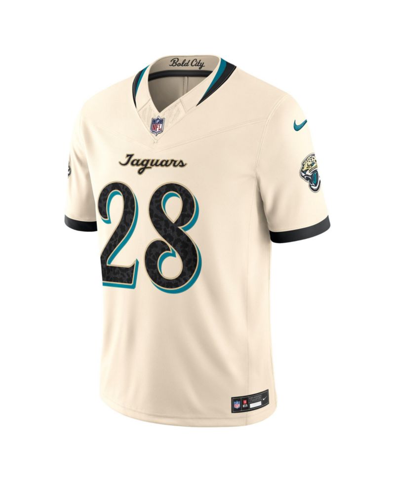 Men's Fred Taylor Natural Jacksonville Jaguars 2026 Rivalries Collection Vapor F.U.S.E Stitched Limited Jersey