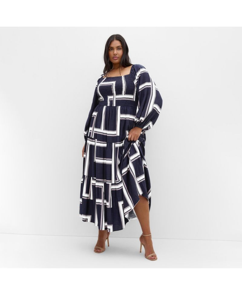 Women's Leila Print Maxi Dress
