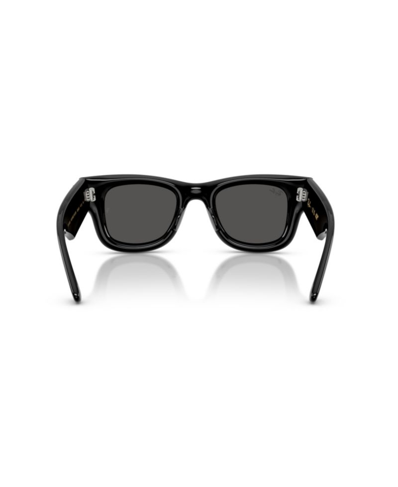Unisex Wayfarer Puffer Crystal Sunglasses, RB4940B