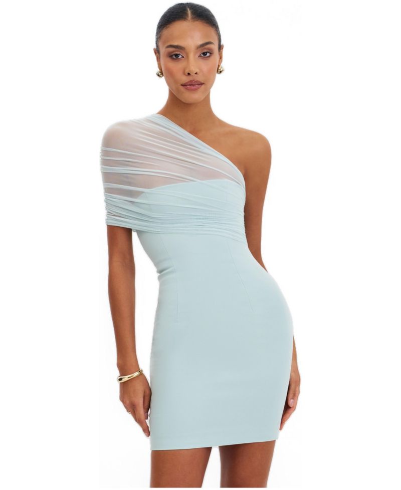 Women's Phoebe One-Shoulder Ruched Mini Dress