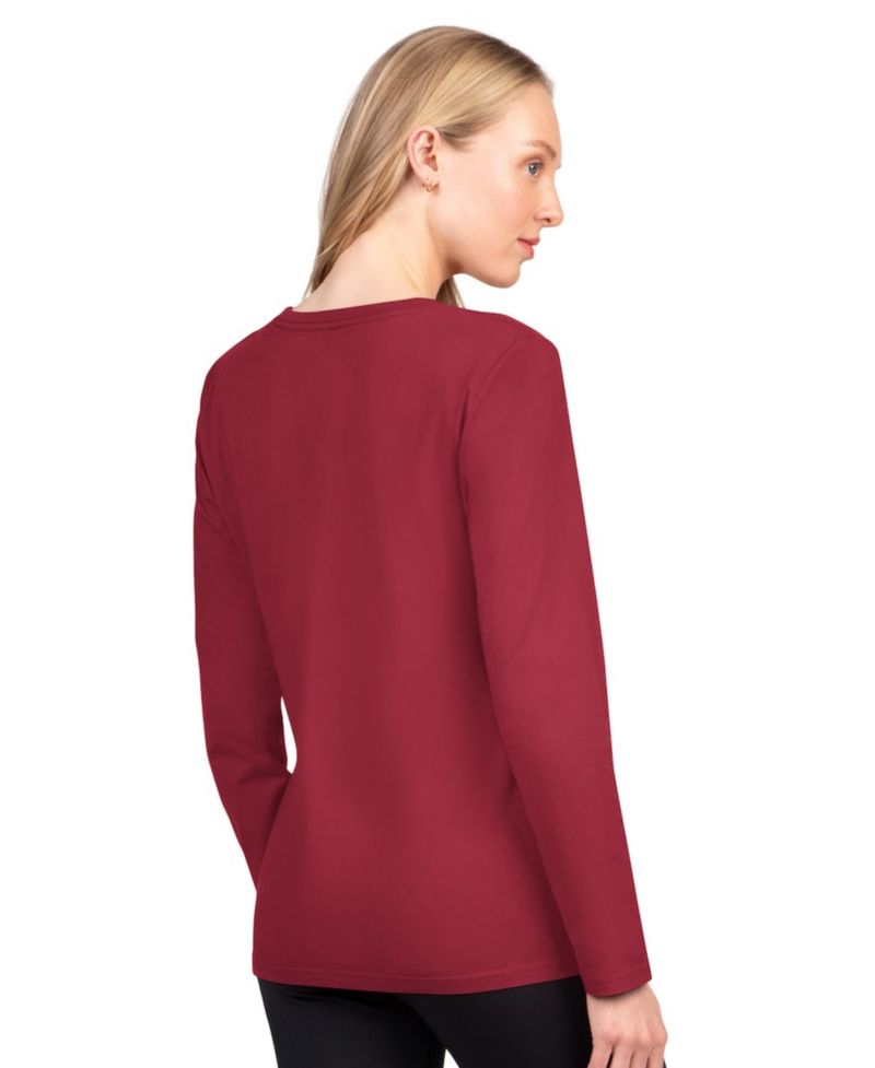 Women's Cardinal Arizona Cardinals Best Play Long Sleeve T-Shirt