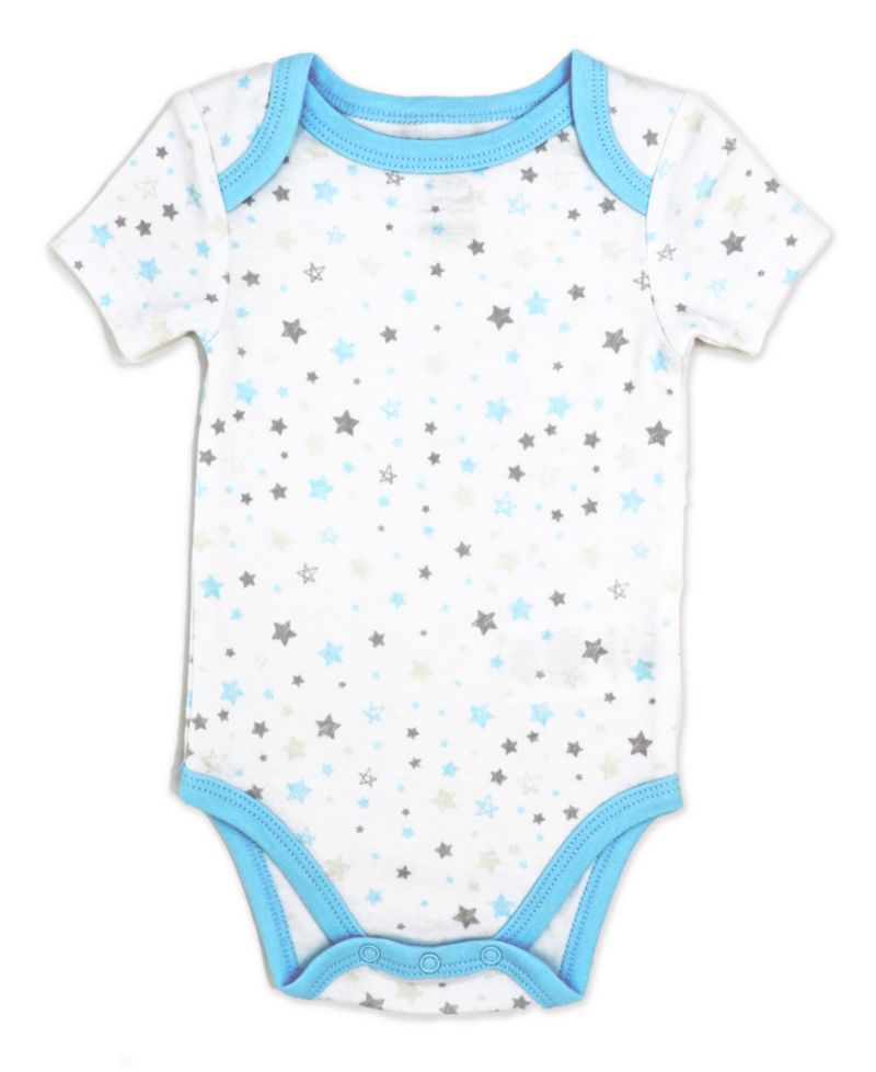 Baby Boy Elephants and Balloons 5 Piece Layette Set