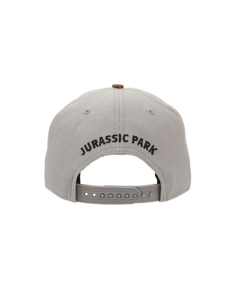 Men's Logo Woven Patch White Snapback Hat
