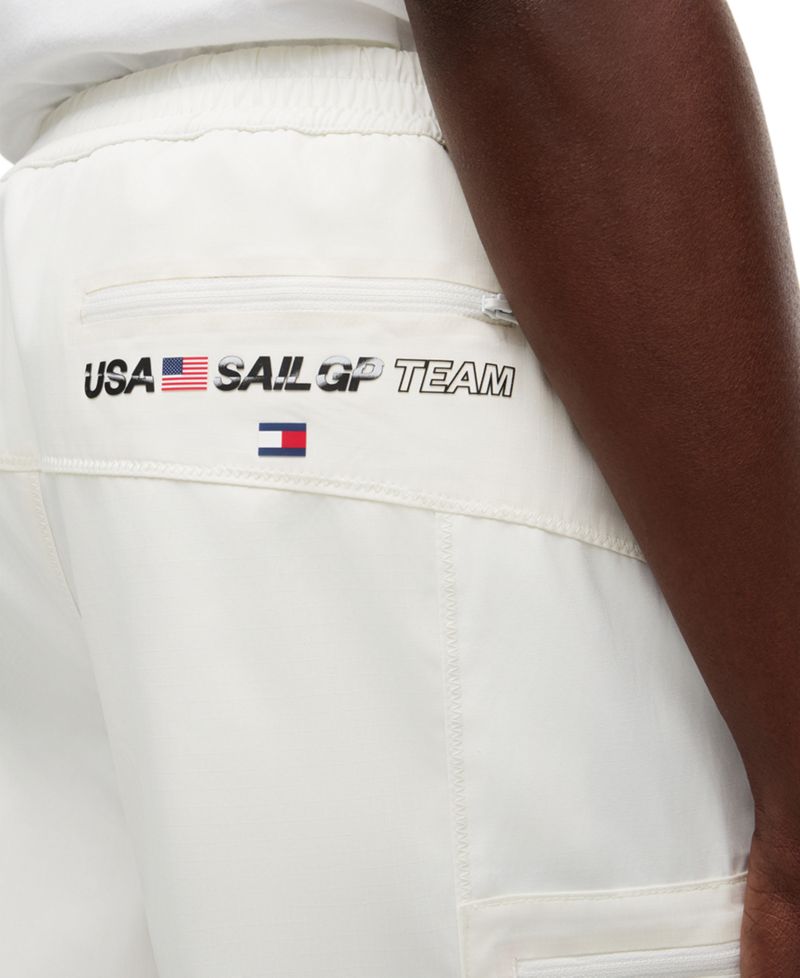 x U.S. SailGP Men's Cargo Stretch Regular-Fit Shorts