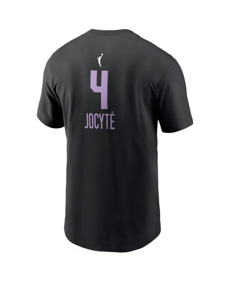 Men's and Women's Juste Jocyte Black Golden State Valkyries Name & Number T-Shirt