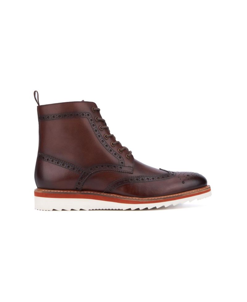 Men's Leather Parker Boots