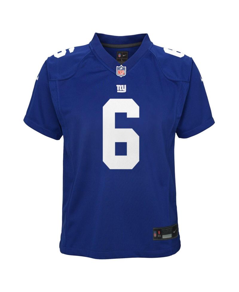 Big Boys and Girls Jaxson Dart Royal New York Giants Team Game Jersey