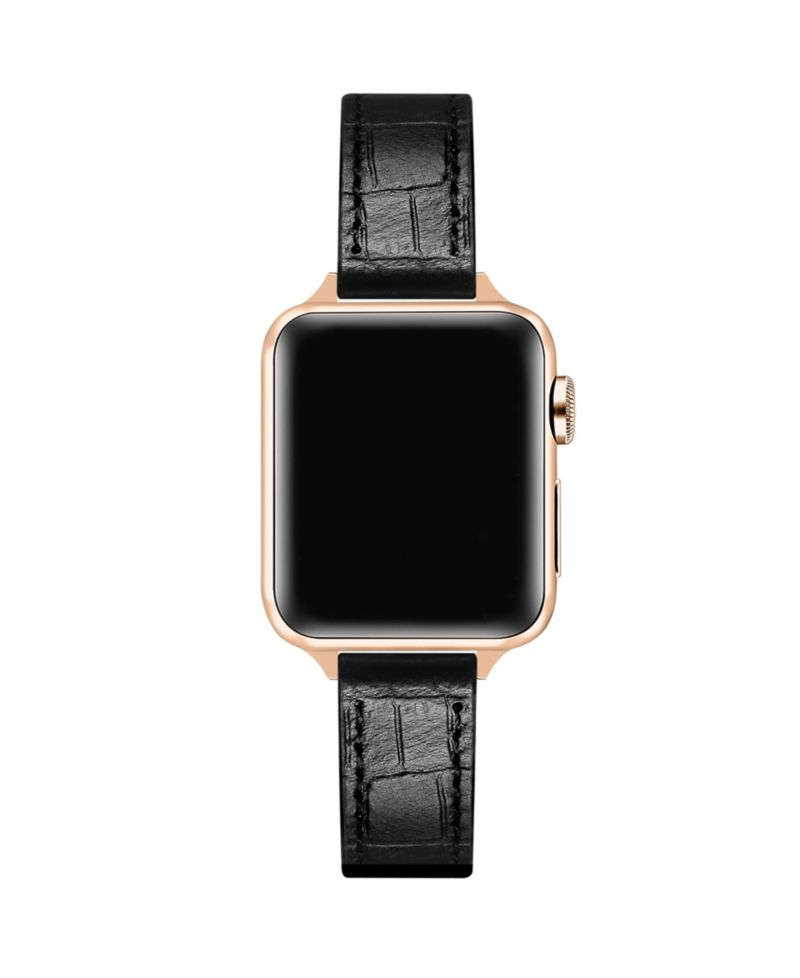 Carmen Skinny Croc Leather Band for Apple Watch