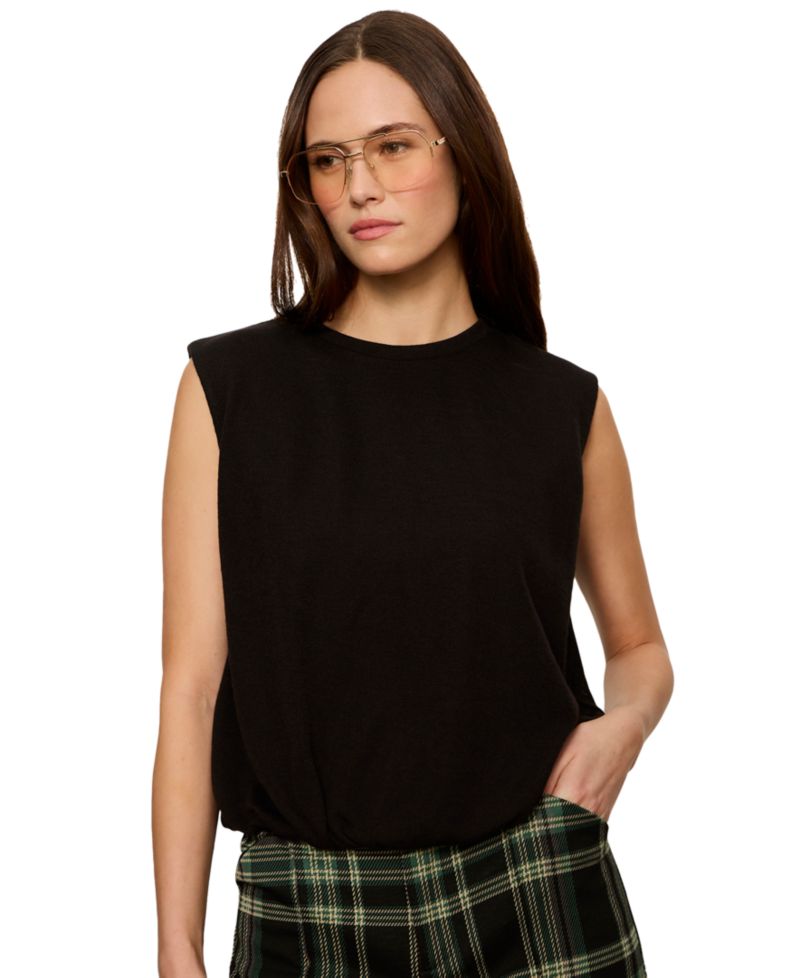 Women's Quinn Boatneck Bubble Top