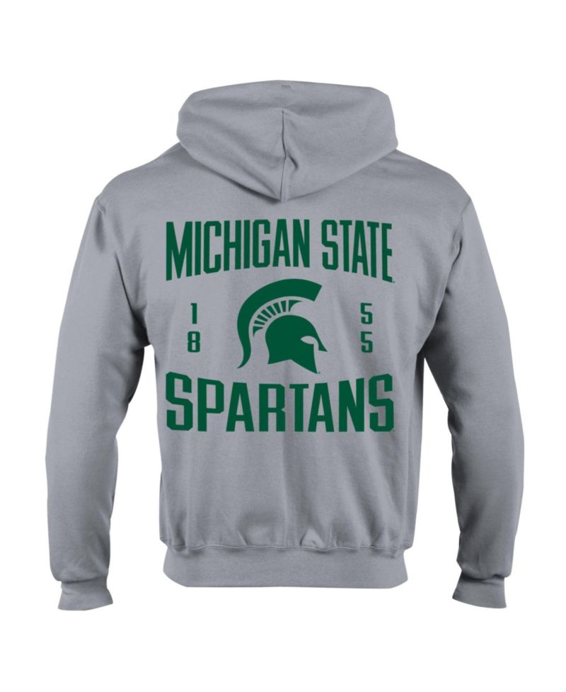 Men's Michigan State Spartans Varsity Powerblend Full-Zip Fleece Hoodie