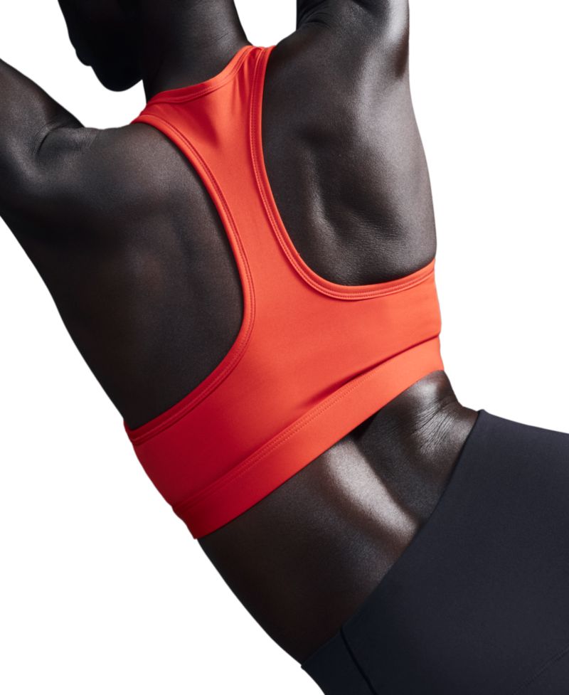 Plus Size Active Medium-Support Padded Logo Sports Bra
