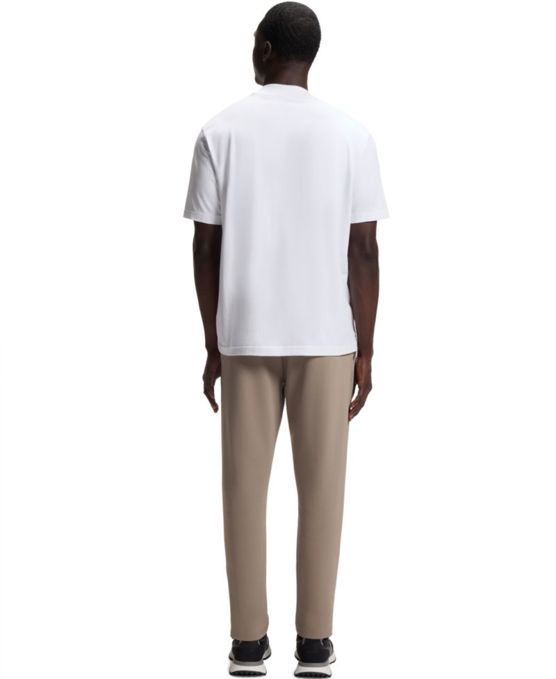 Men's Mock-Neck Relaxed-Fit T-Shirt