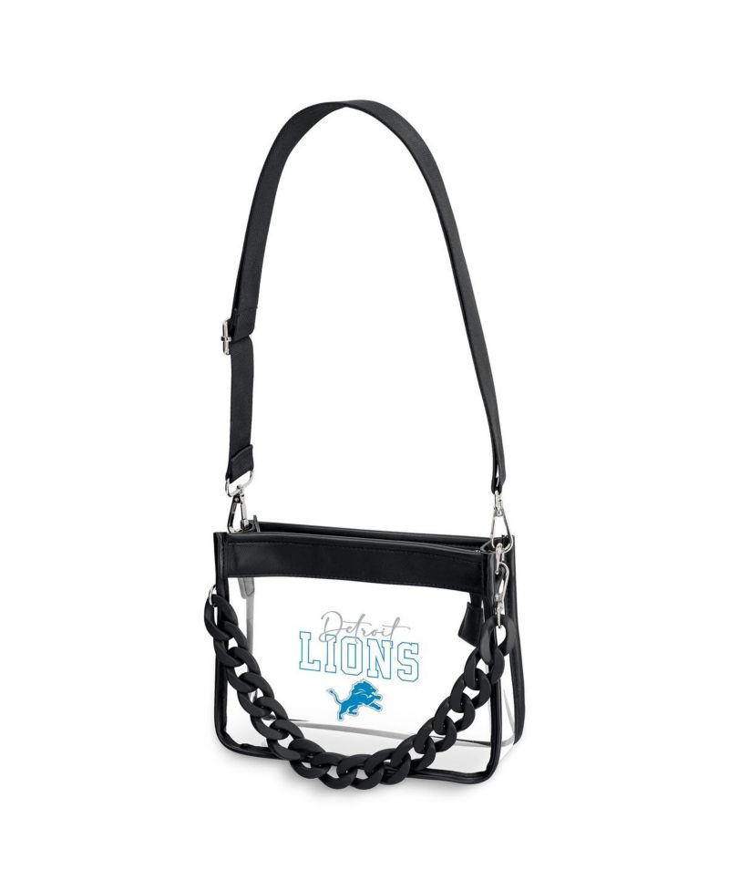 Detroit Lions Plastic Chain Mini Crossbody Handbag
