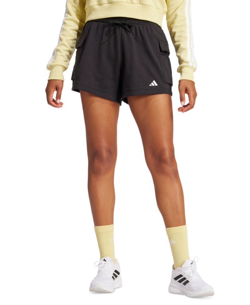 Women's The Essentials Logo French Terry Cargo Shorts