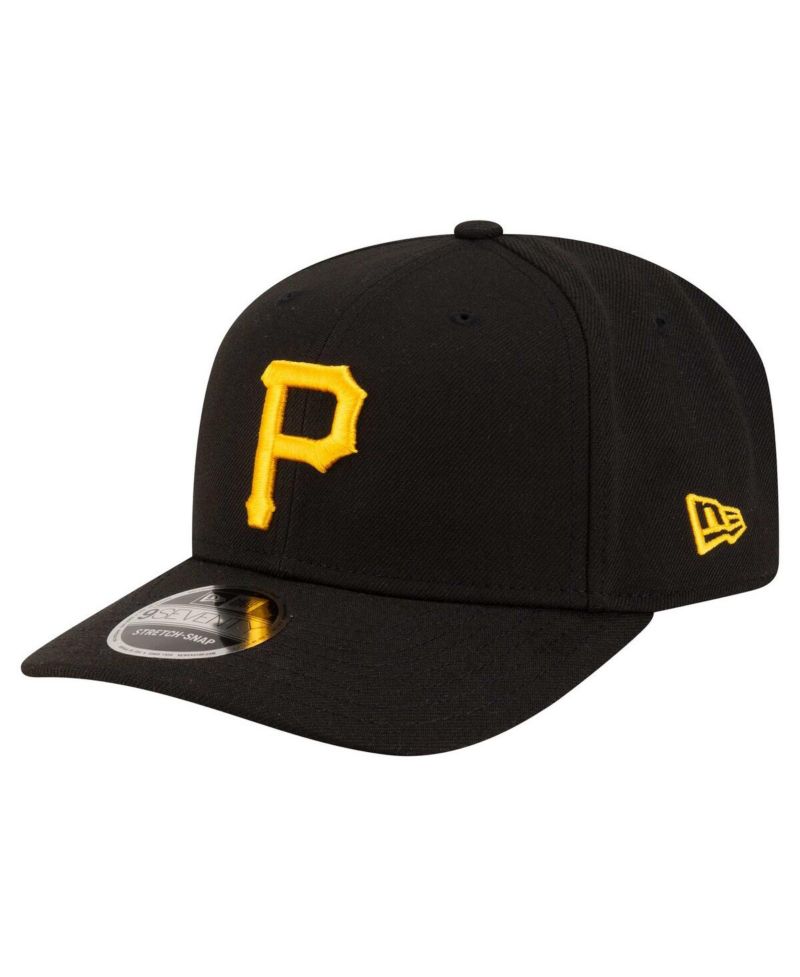 Men's Black Pittsburgh Pirates Player Replica 9SEVENTY Adjustable Hat