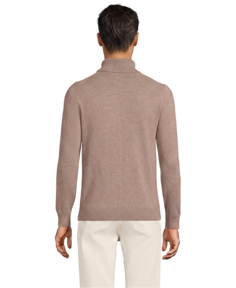 Men's Fine Gauge Cashmere Turtleneck Sweater