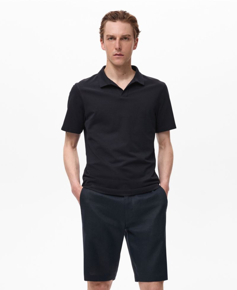 Men's Cotton Pique Polo Shirt