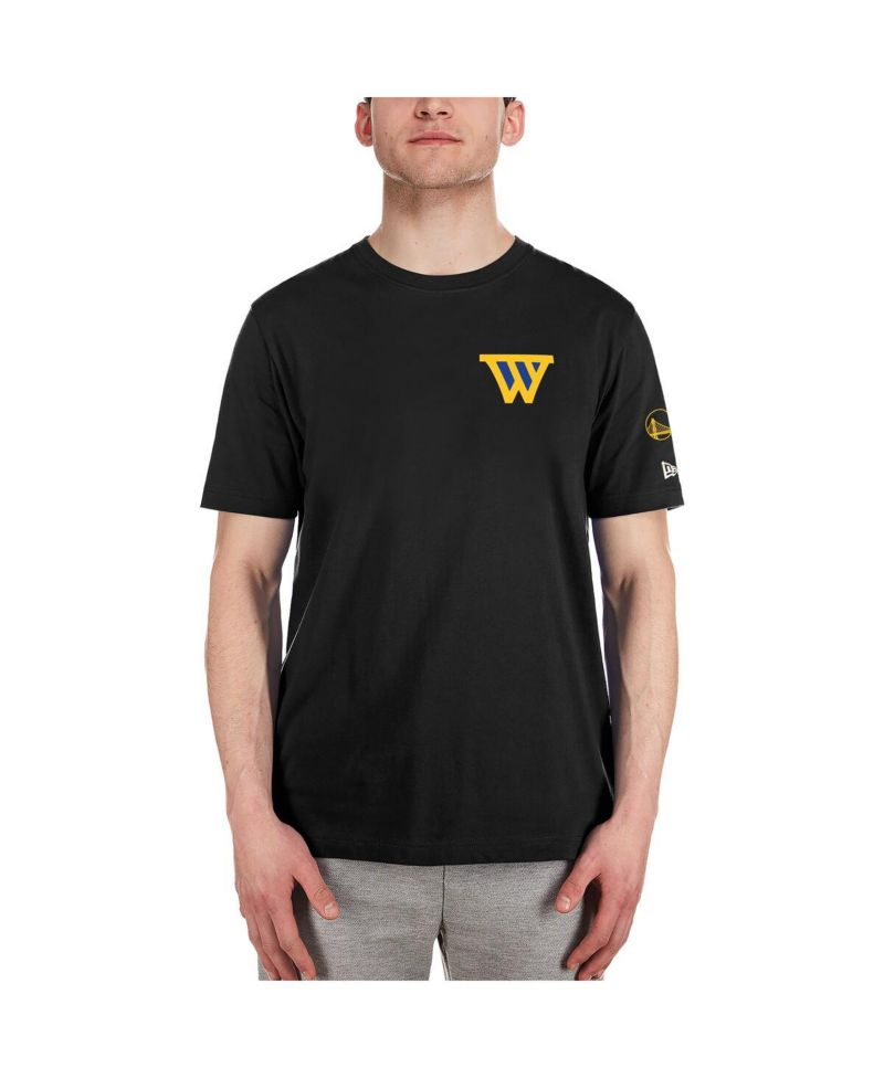 Men's Black Golden State Warriors "W" Statement T-Shirt