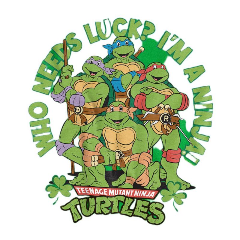 Men's St. Patrick's Day Who Needs Luck T-Shirt
