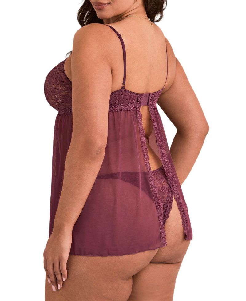 Plus Size Collie Babydoll Lingerie