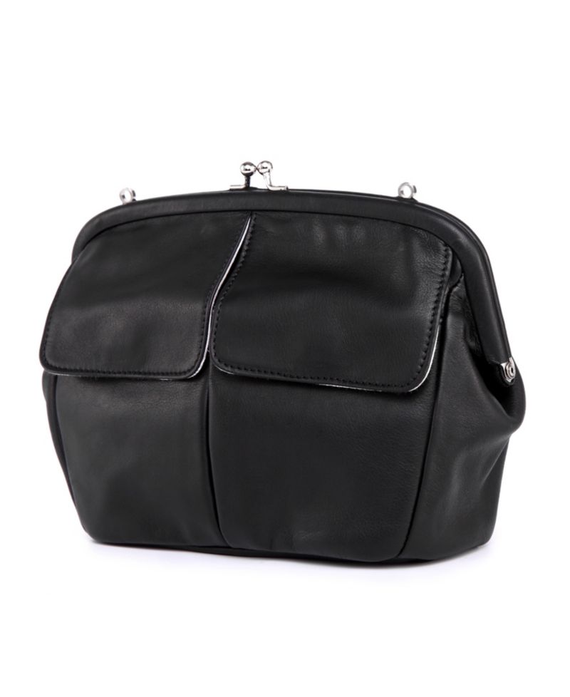 Women's Genuine Leather Pac Shell Crossbody