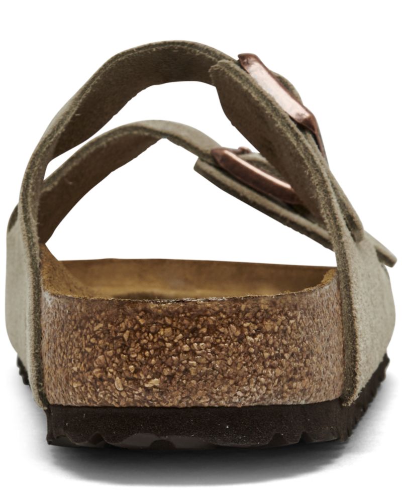 Men's Arizona Suede Leather Soft Footbed Casual Sandals from Finish Line