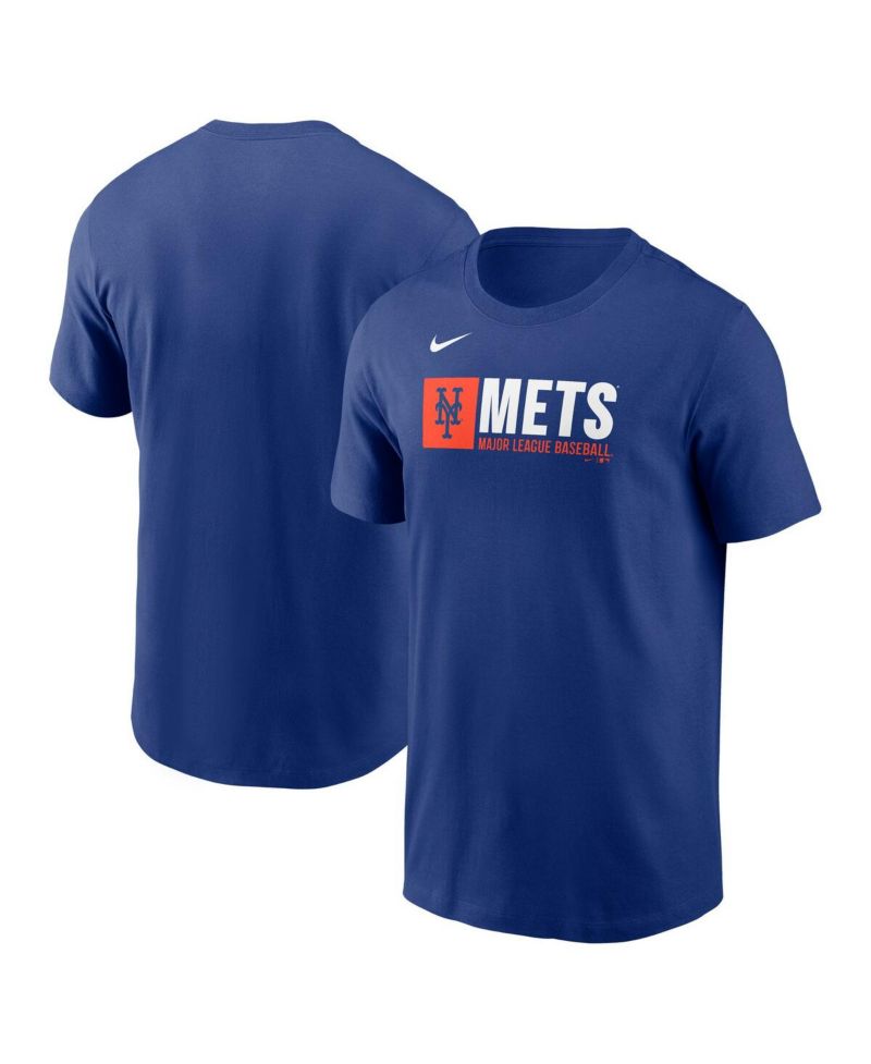 Men's Royal New York Mets Team Block T-Shirt