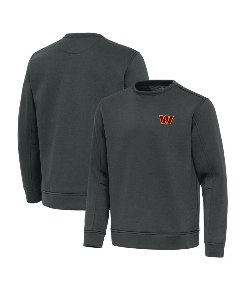 Men's Pewter Washington Commanders Relevant Lightweight Pullover Sweatshirt