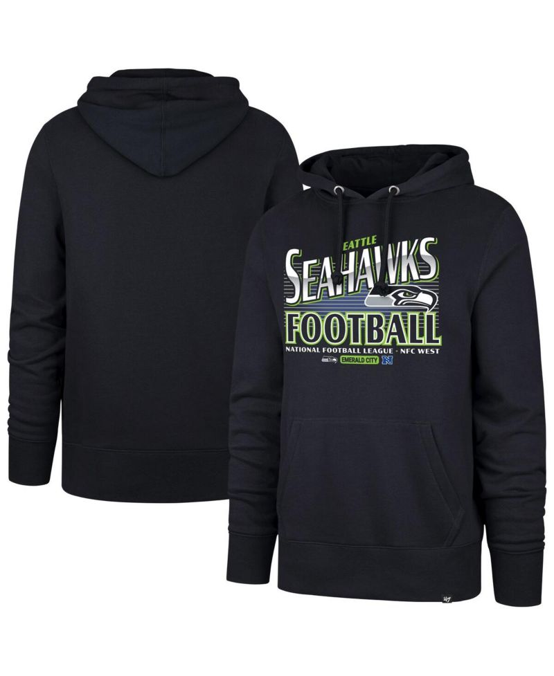Men's College Navy Seattle Seahawks Regional Headline Hoodie