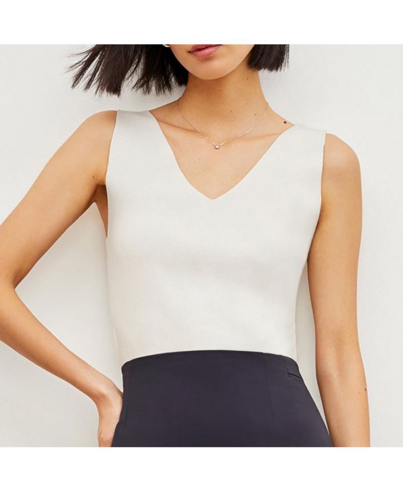 Women's Alecia V-Neck Tank - Eco 365Knit
