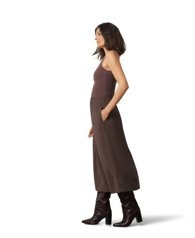 Women's Pull-On Midi Skirt