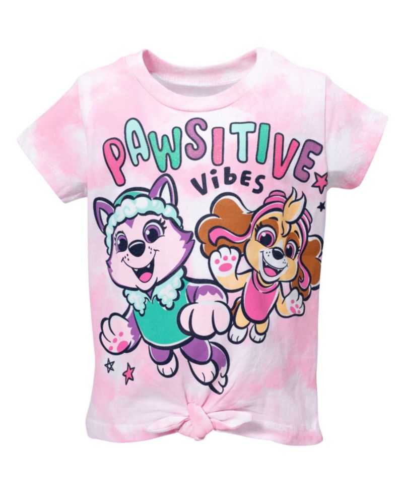 Girls T-Shirt and Bike Shorts Outfit Set