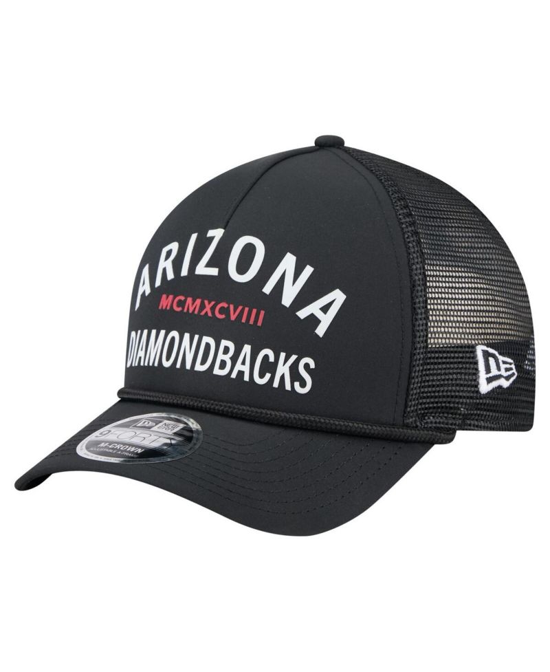 Men's Black Arizona Diamondbacks Minimalist 9FORTY A-Frame Adjustable Hat