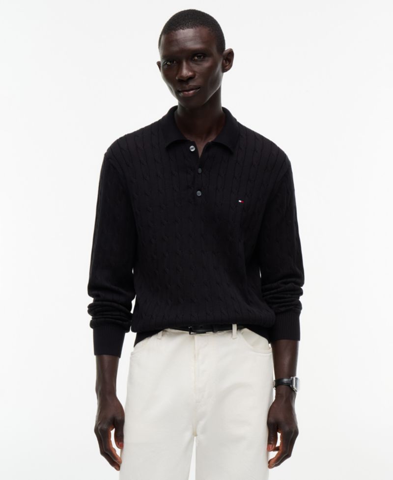Men's Classic Cable-Knit Regular-Fit Sweater