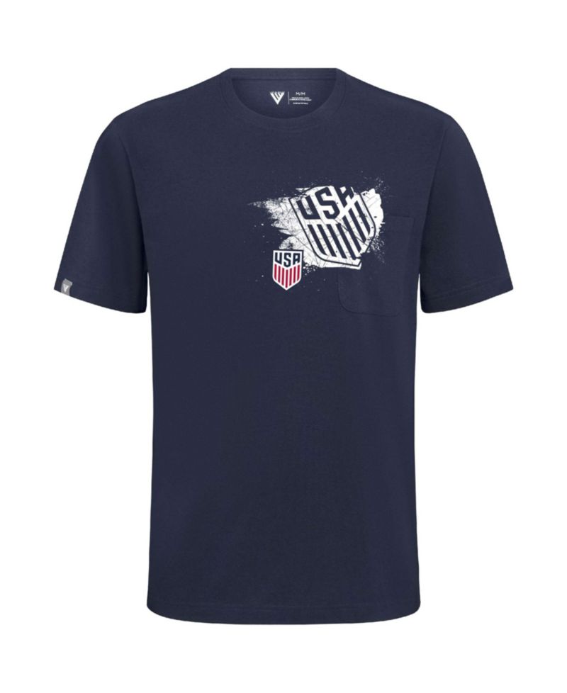 Men's Navy USMNT Focal Blasted T-Shirt