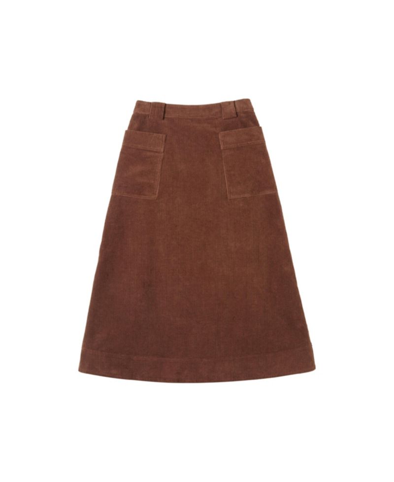 Women's Utility Cord Midi Skirt