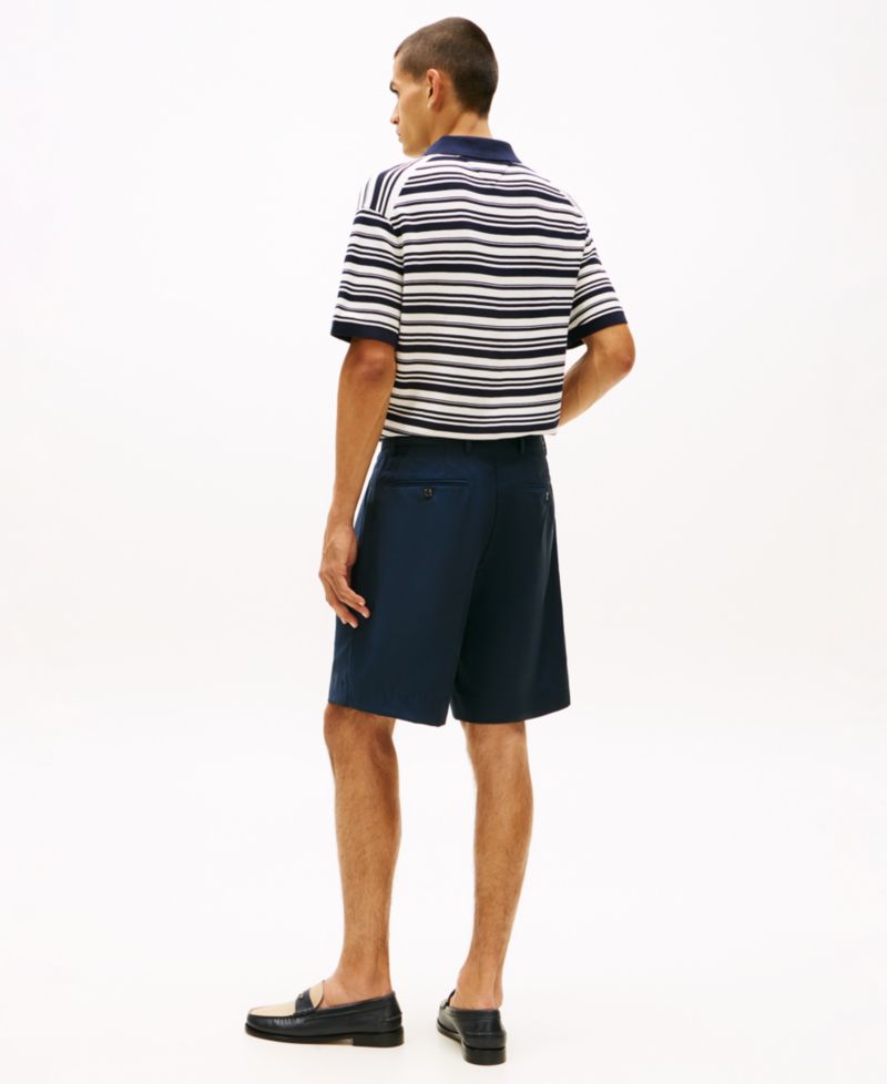 Men's 10" Summer Wool Regular-Fit Dress Shorts