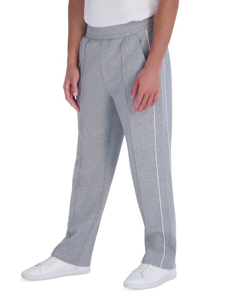Men's Ponte Track Piping Detail Pants