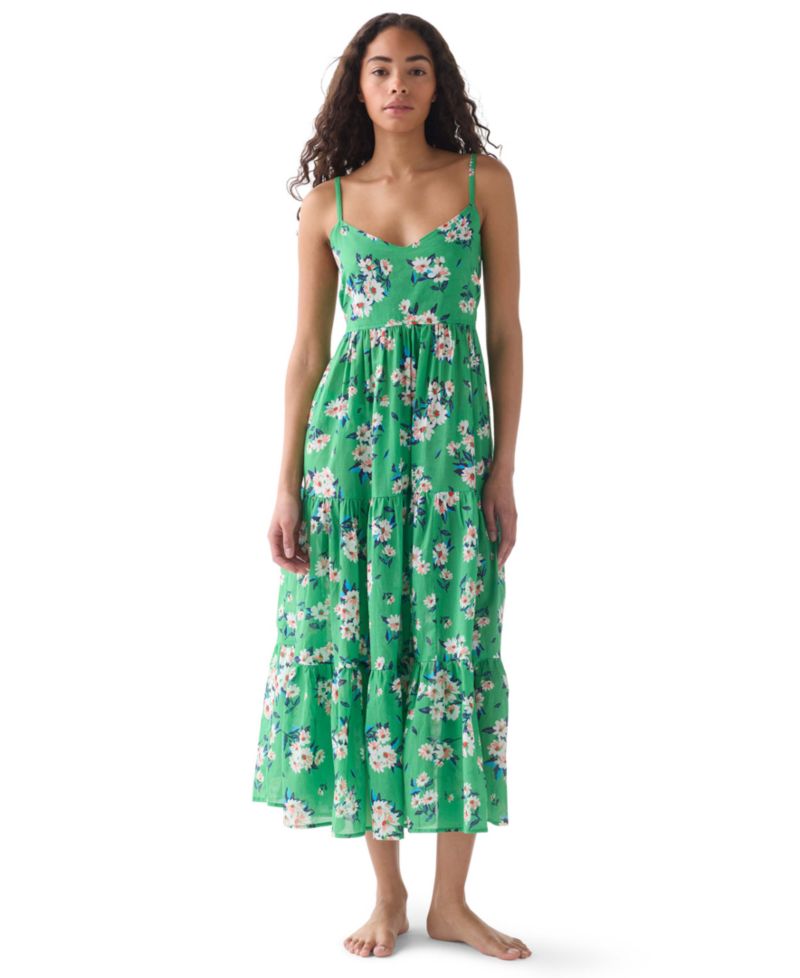 Women's V-Neck Cover-Up Dress