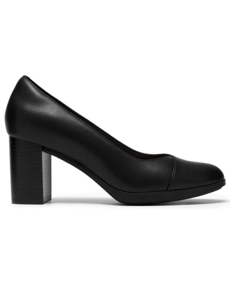 Women's Bayla Rae Block-Heel Round-Toe Comfort Pumps