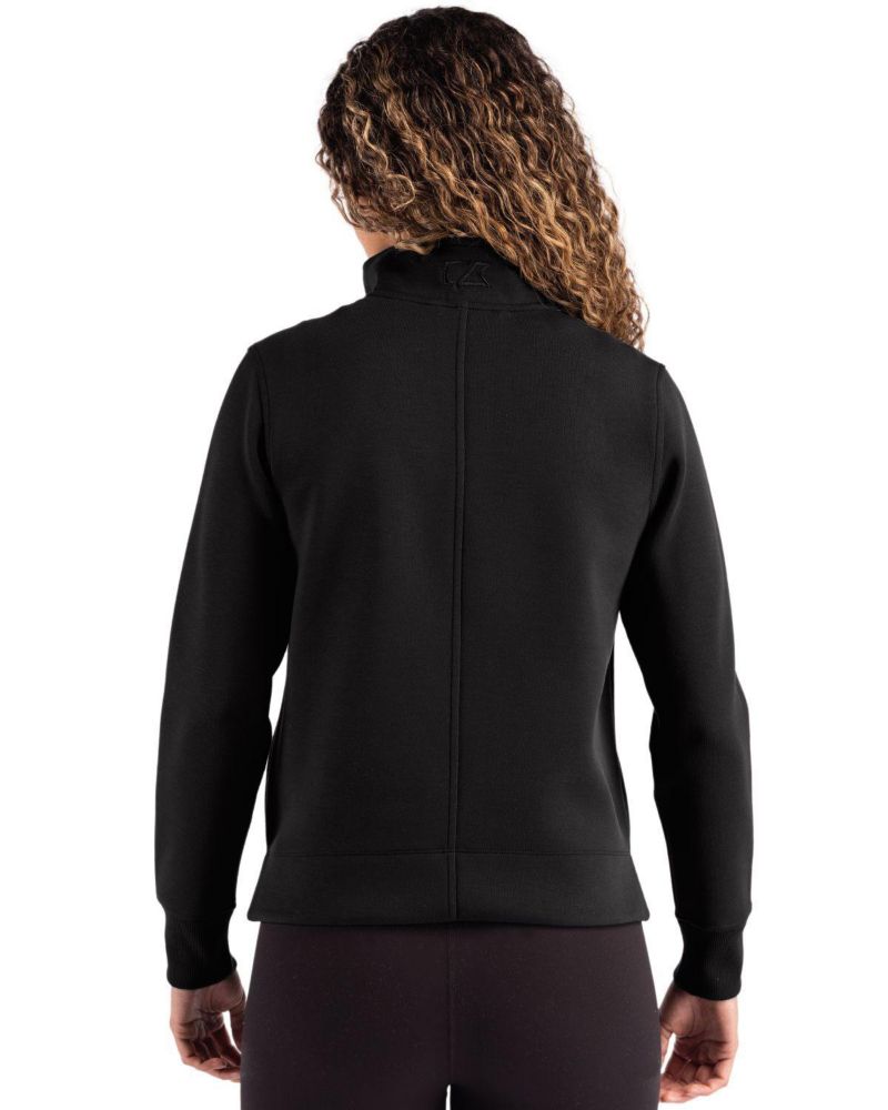 Women's Cutter and Buck Roam Epic Versatility Recycled Quarter Zip Pullover
