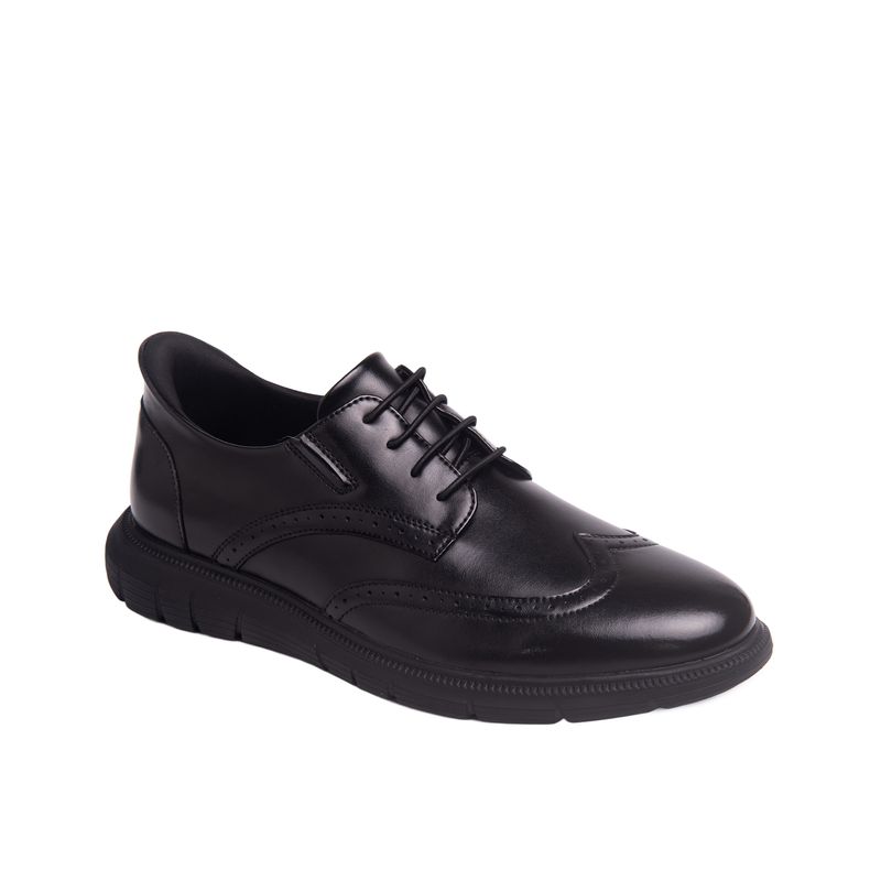 Men's Hill Street Hands-Free Slip On Technology Leather Wingtip Oxfords