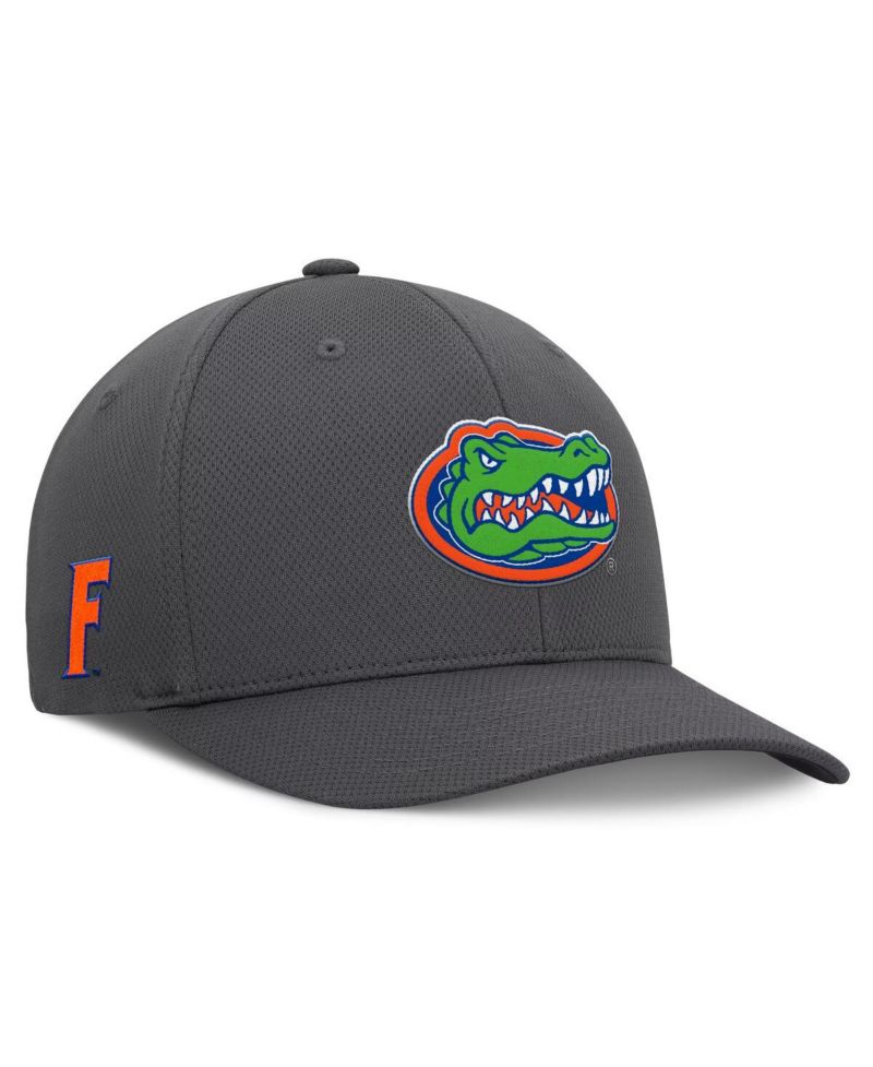Men's Charcoal Florida Gators Reflex Logo Flex Hat
