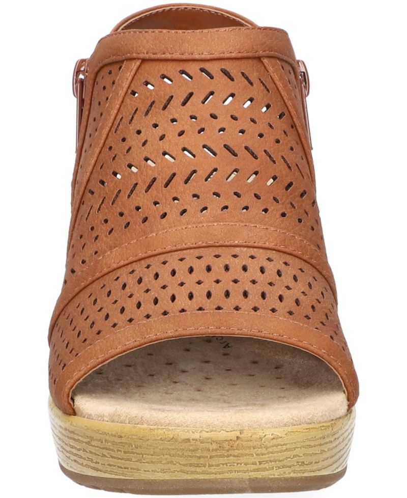 Easy Street Women's Evan Open Toe Platform Sandals