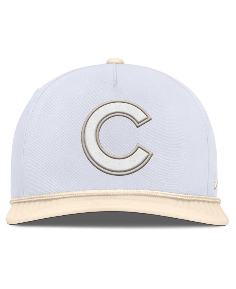Men's White/Cream Chicago Cubs Pro Performance Snapback Hat