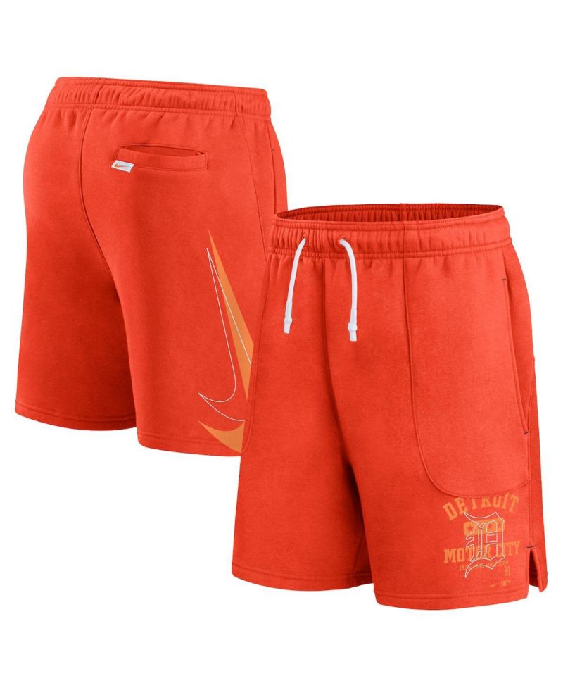 Men's Orange Detroit Tigers Statement Ball Game Shorts